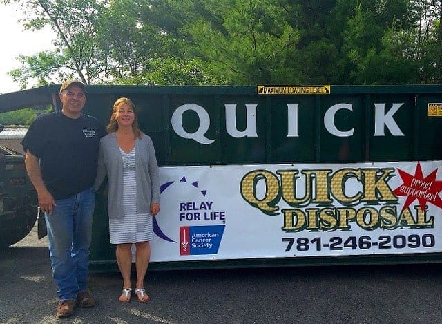 Quick Disposal takes great pride in our involvement in organizations and causes within our community that we believe in.