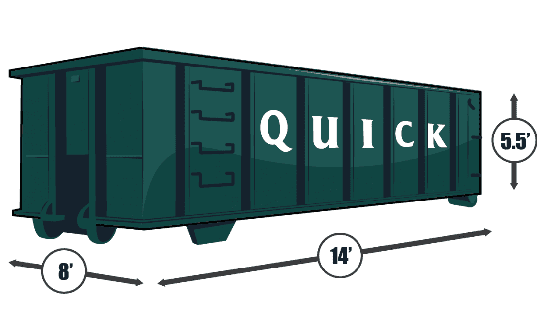 Interested in learning more about our 20-yard Dumpster Rentals? Call Quick Disposal to reserve one of our most popular dumpster sizes perfect for home construction projects, preparing for a major move and much more!