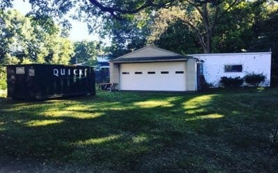 Dumpster rental. A recent dumpster rental in Wakefield. #dumpsterrental #wakefieldma #cleanout #quickdisposal #localbusiness