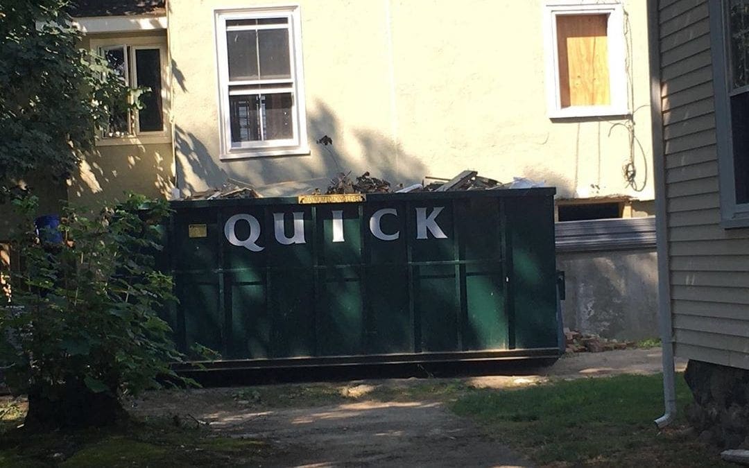 Dumpster Rental. Get started on your fall home projects. #dumpsterrental #homecleanouts #fallhomeprojects #quickdisposal #localbusiness