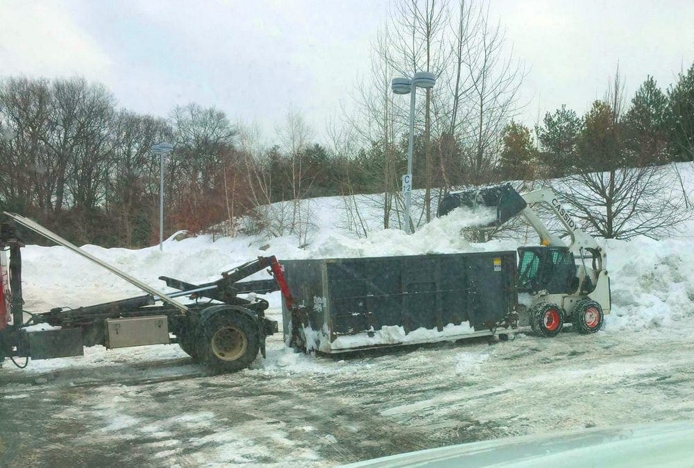 Snow Hauling For Your Residence or Business – Call Quick Disposal Today at  781-246-2090