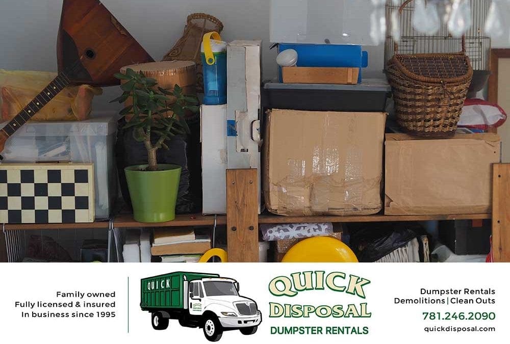 Our roll-off dumpster rentals are primed and ready for your weekend clean-out plans! Call Quick Disposal today and we’ll put a dumpster aside for you – call 781-246-2090 today!