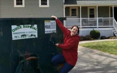 #TBT to this fun post that reminds us not to forget about Mom this coming Mother’s Day! Why not surprise her with a Clean-out Day and a Roll-off Dumpster rental from Quick Disposal!?