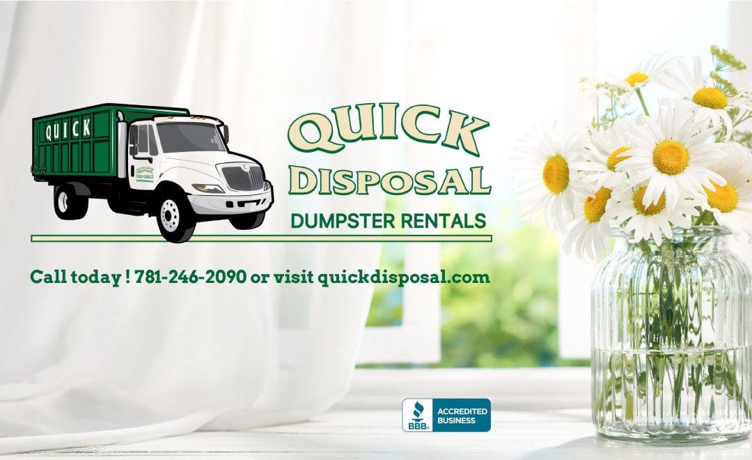 Looking to rent a dumpster but not quite sure what size to order? Quick Disposal is here to help!