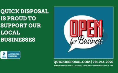 Quick Disposal provides commercial and construction dumpster rentals for whatever project awaits your business in these changing times.