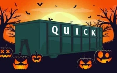 Don’t be spooked by what you find in your basement or attic! Clean-outs can help clear the cobwebs and Quick Disposal here to help with removing your unwanted items and junk from your home. Call (781) 246-2090 to reserve your roll-off dumpster!