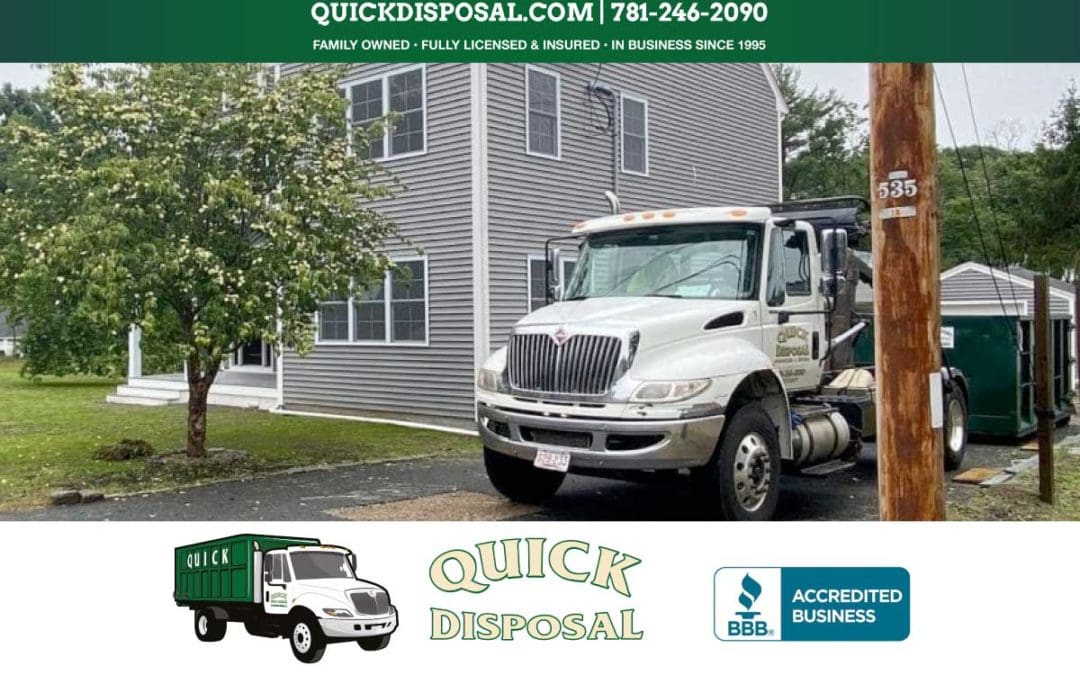 Attention contractors! Start planning your spring projects now and reserve your next dumpster rental with Quick Disposal.