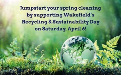 Calling all Wakefield residents! Wakefield’s Recycling & Sustainability Day will be held on Saturday, April 6 from 10 am to 1 pm rain or shine. This is a great opportunity to “consciously clear clutter” while also making a positive environmental impact as well as learning how to further your sustainability initiatives!