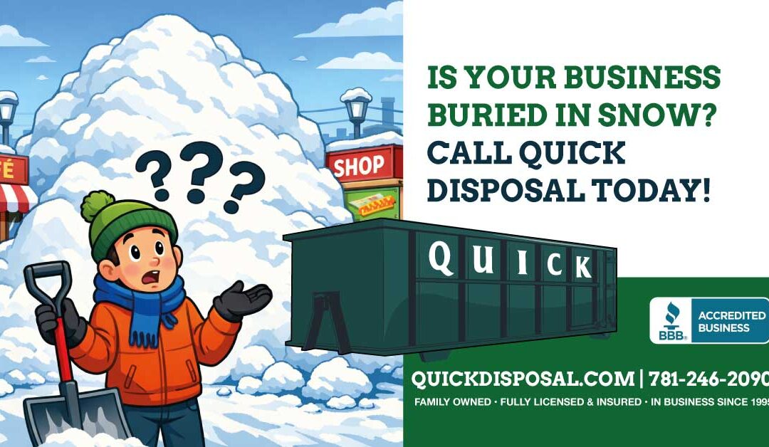 Business Owners: Buried in Snow? Quick Disposal Has the Solution!